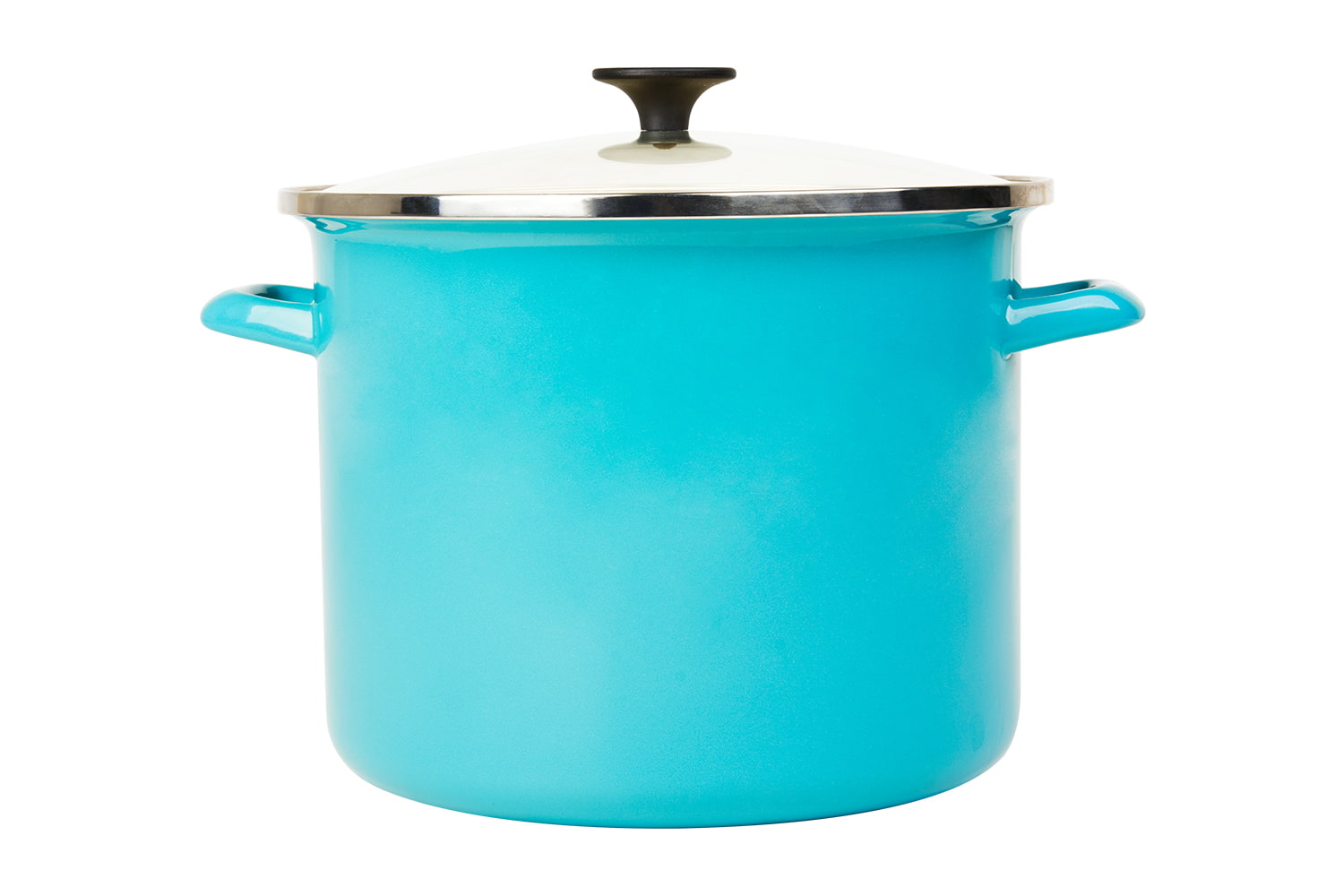 12qt/26sm Alat Memasak Periuk keluli enamel dengan Pemegang dan penutup, XL besar, Khusus Nonstick